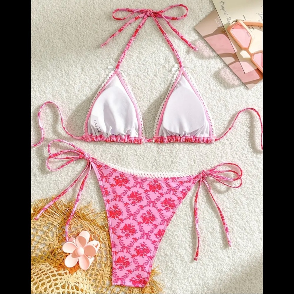 Pink & Rose, Bikini Set - Picture 2 of 7